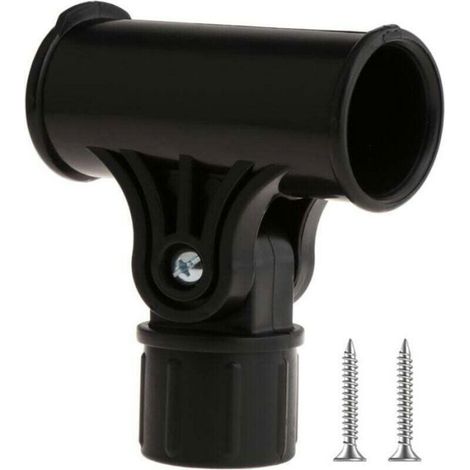 Support De Parasol - En ABS - Pour Orientation Ajustable - Compatible Avec La Plupart Des Parasols De Terrasse - 1 Pièce (1/5)