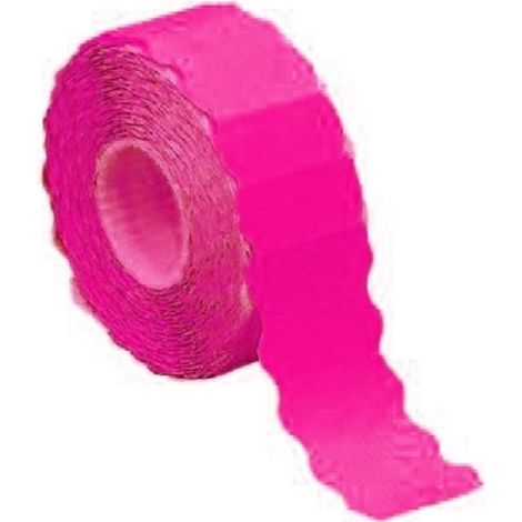 TrAdE Shop Traesio - Rotoli Fucsia Rosa Fluo Etichette Prezzatrice Segnaprezzo Per Negozio Vetrrina -