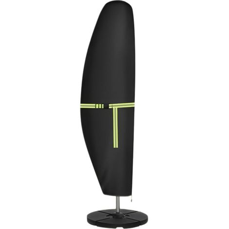 Sonnenschirmhülle – 210 x 45 x 72/32 cm – Robust, multifunktional und UV-beständig Dick und langlebig – Gartenaccessoire für Terrasse, Balkon und Balkon (1/5)
