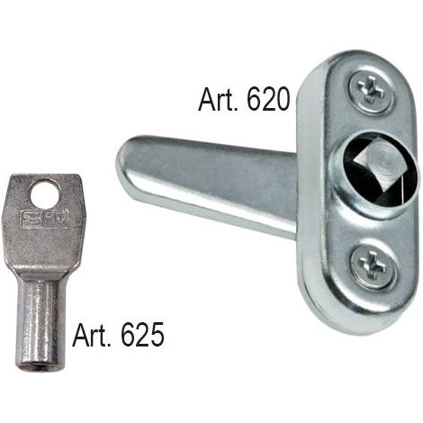 CHIAVETTA ZINCATA QUADRATA PER CONTATORE ACQUA TAVELLINI (21304)