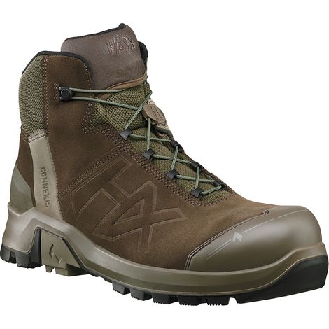 HAIX Damen Sicherheitsschuhe S3 CONNEXIS Safety+ GTX LTR Ws mid 631021 Braun 41 (1/3)