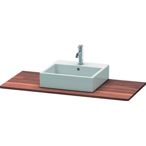 Duravit XSquare Massivholz-Konsole, 1 Ausschnitt, 1200x20x550mm, (1/5)