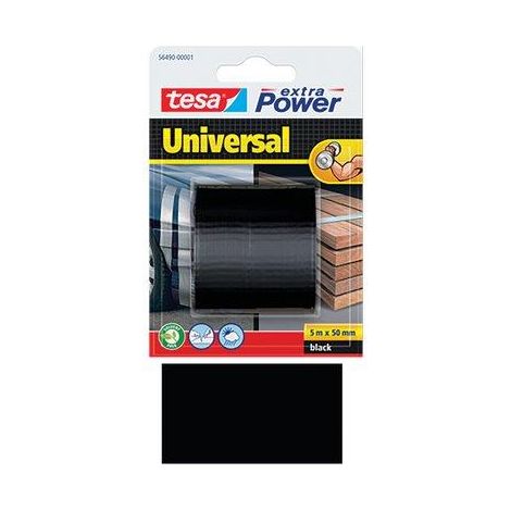 NASTRO ALTA RESISTENZA EXTRA POWER 56490 TESA - NERO MM 50 ML  5- 4 pezzi