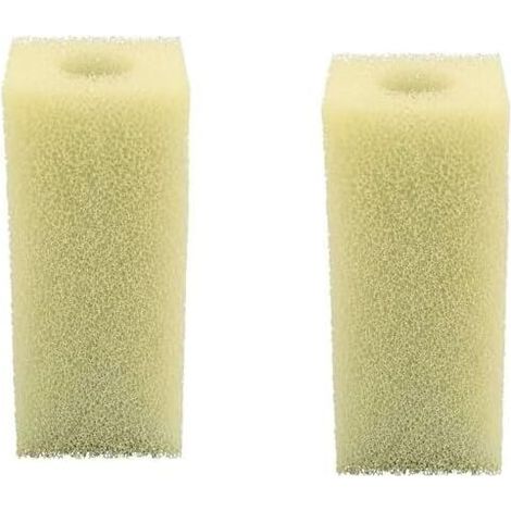 2X Filtre Mousse Cartouche de Filtration pour Aquarium Compatible avec Eheim, 132x56x55mm (1/3)