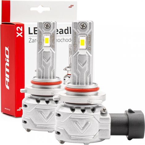 Bombillas LED para coche serie X2 HB4 9006 6500K Canbus amio-02976 (1/5)