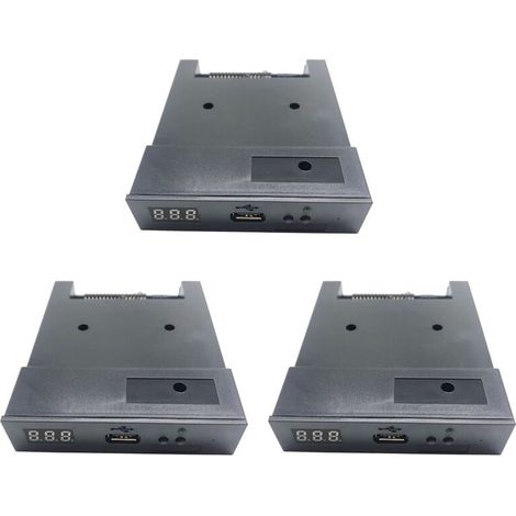 Compatible avec 3X, pour l'émulation de disquette GOTEK vers USB 1,44 Mo, lecteur de disquettes GOTEK SFR1M44-U100K.
