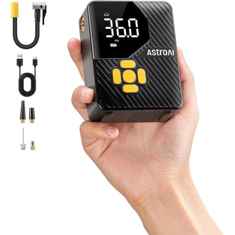 Gonfleur Pneus Voiture sans Fil, Compresseur à Air Portatif Portable (1/5)