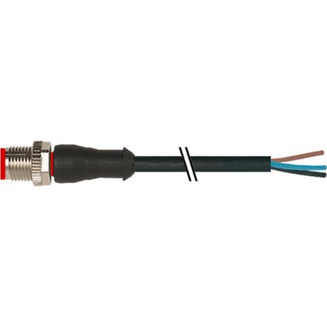 Connecteur industriel pré-câblé RS PRO 5 conducteurs , M12 Mâle, 2m ( Prix pour 1 )