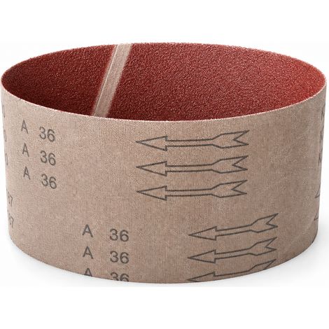 Bande Abrasive 10 Oxyde d’Aluminium pour Ponçage 610x100 mm (1/5)