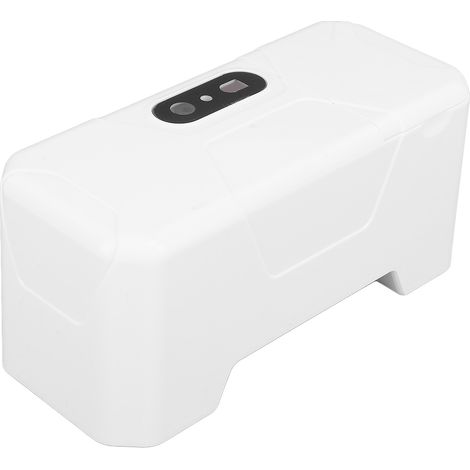 Kit de chasse d'eau automatique sans contact pour WC, étanche IPX5, avec capteur externe et bouton de commande électrique. (1/5)