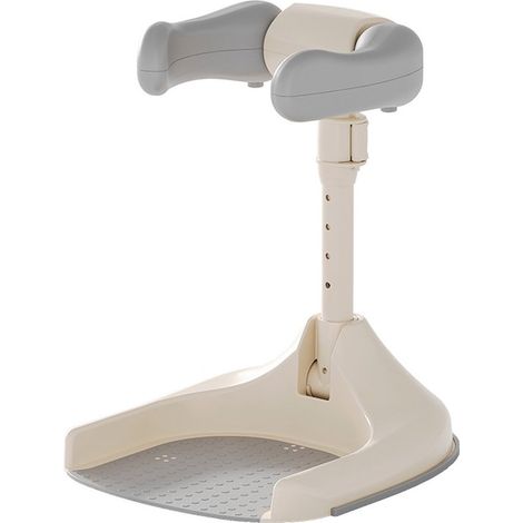 Jouet doux pour bébé, tour de bain, support antidérapant pour la douche des tout-petits, accessoire de bain pliable pour les tout-petits, siège à lang (1/5)