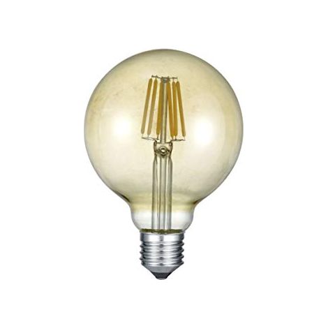 Lampadina Led Wire Ambrata E27 6W Globo GD Trio (1/4)