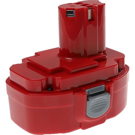 EXTENSILO Akku kompatibel mit Makita 6347DWDE, 6347DWAE, 6349DWDE, 6347DWFE, 6390DWAE, 6349DWFE, 6936FD Werkzeug (3300 mAh, NiMH, 18 V)