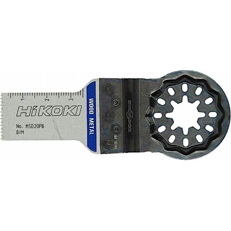 HIKOKI 782720 - Accesorio multiherramienta para MADERA, METAL 20 x 42 x 0,6 mm tipo MSD20PB