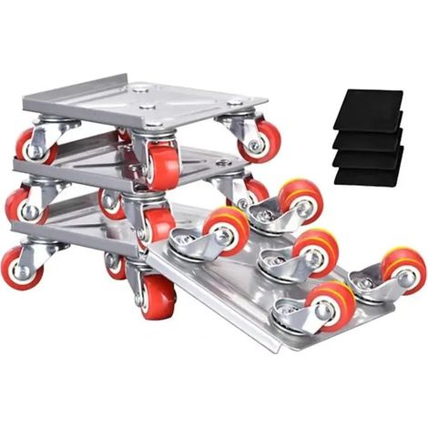 de déménagement robuste Chariot de déménagement à 5 roues