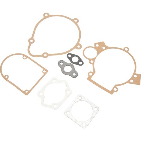 Kit Joint 7 Pièces Aluminium Papier Plastique Compatible Moteur Vélo Motorisé 60cc Pièce Détachée Moteur Bicyclette (1/5)