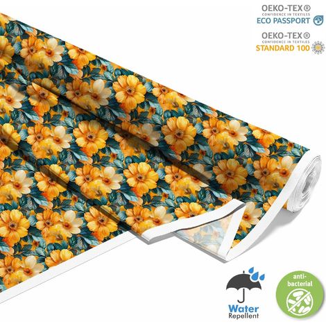 TISSUS DÉCORATIFS D'EXTÉRIEUR OXFORD - Motif Fleurs I DX5424 (1/5)