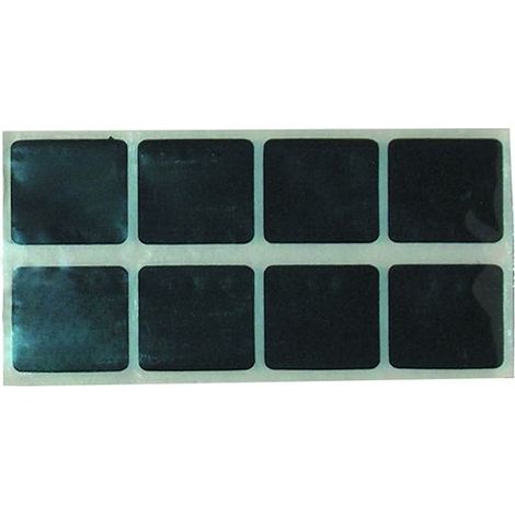 Antiscivolo adesivi quadrati - 25x25 mm. - nero - 8 pz.