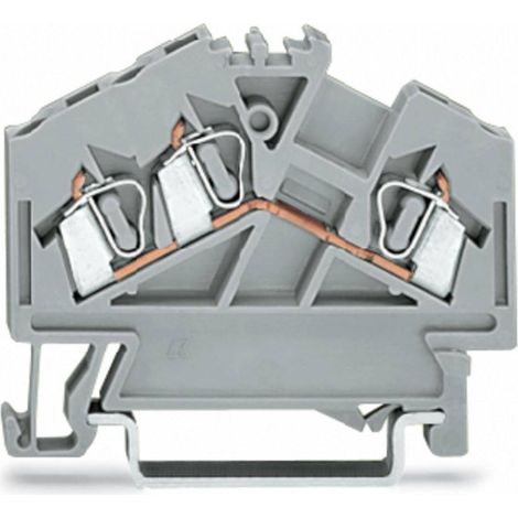 Wago 280-641 morsetto di passaggio elettrico grigio 3 poli