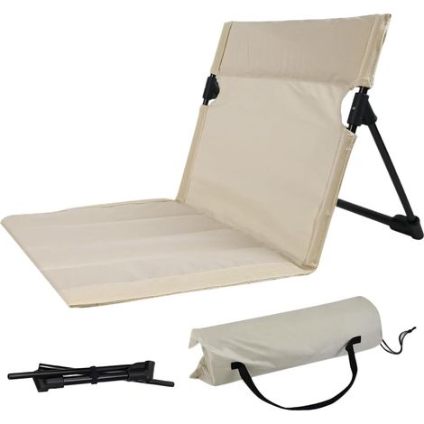 Chaise Pliante Plage Robuste Transat Plage Pliable Portable Facile à Ranger (1/5)
