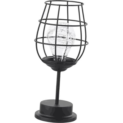 Veilleuse en Fer LED Décorative pour Table, Lumière Créative (1/5)