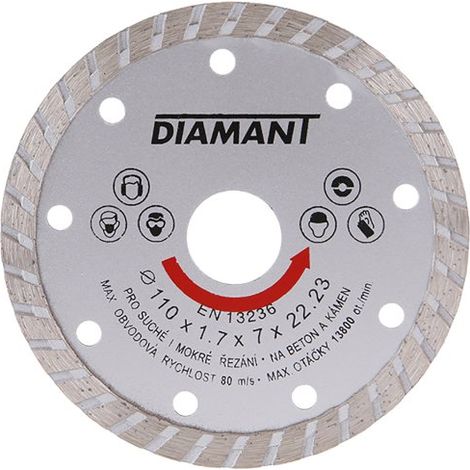 LEVIOR Diamanttrennscheibe DIAMANT 110x1,7x22,2mm TURBO 21130.01