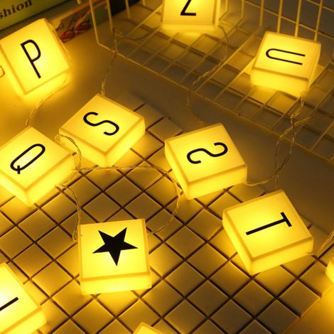 Guirlande Lumineuse Led - 100 cm - Alimentation Piles AA - Pour Étalage Marché Nocturne Décoration Coffre Voiture - 1 Pièce (1/5)