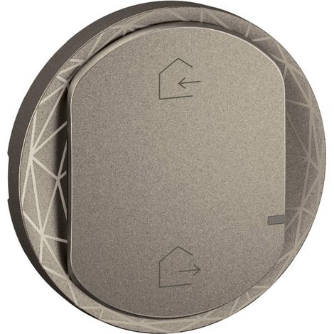 Enjoliveur commande Départ/Arrivée sans fils Céliane with Netatmo Titanium LEGRAND CT1400