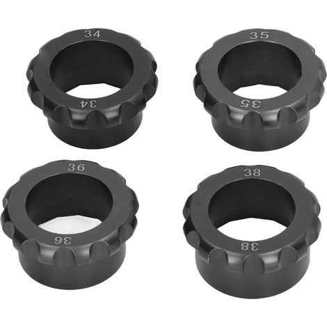 4 pièces jeu d'outils ouvre-boîtier en alliage d'aluminium pour démontage et réparation de montres, lot de 4 (1/5)