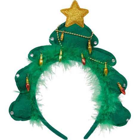 Cerchietto natalizio per adulti con motivo ad albero di natale - Atmosphera créateur d'intérieur (1/2)