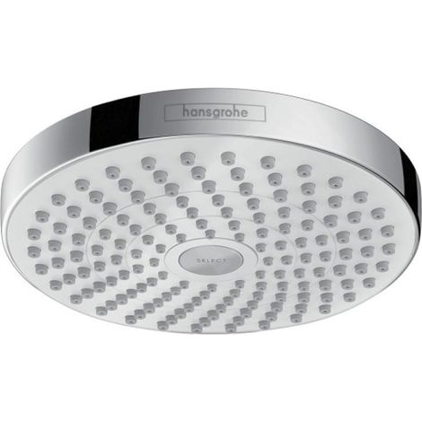 Douche de tête CROMA SELECT S 180 2 jets DN 15 EcoSmart 9 l/min eau/chr (1/5)