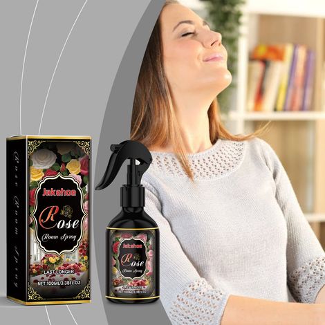 Raumduft (Rosenduft) für Schlafzimmer – langanhaltende, angenehme, reine und erfrischende Luft – 100 ml -- DE (1/5)