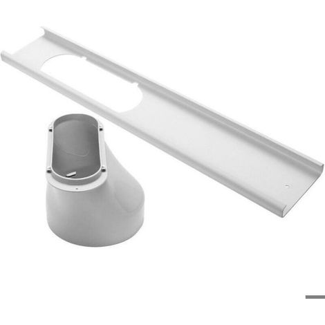 Kit calfeutrage climatiseur - Fenêtre climatiseur mobile - Pour climatiseur portable - Tuyaux 15 cm diamètre (1/5)