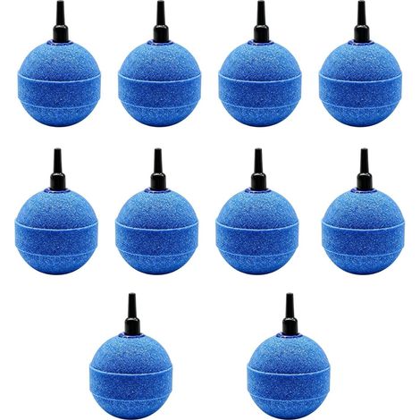 Boule de sortie d'air pour aquarium - Pierre d'oxygène pour ventilation de bassin (5 cm) (1/5)