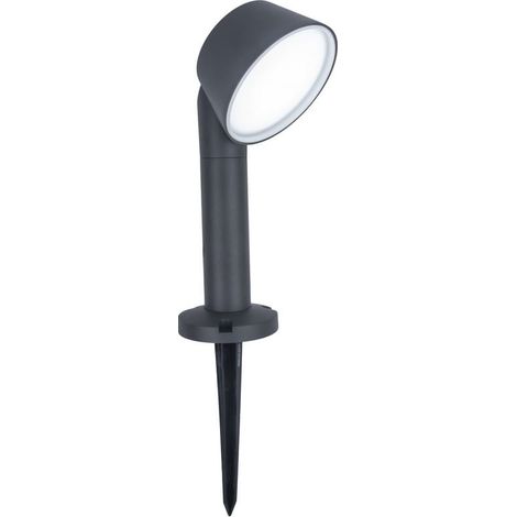 Borne lumineuse jardin DAKOTA anthracite Lutec LED 12W