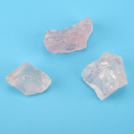 Pierre Énergétique Concassée - Quartz Rose - Pour Aquarium Et Décoration Intérieure - 100 G (1/5)