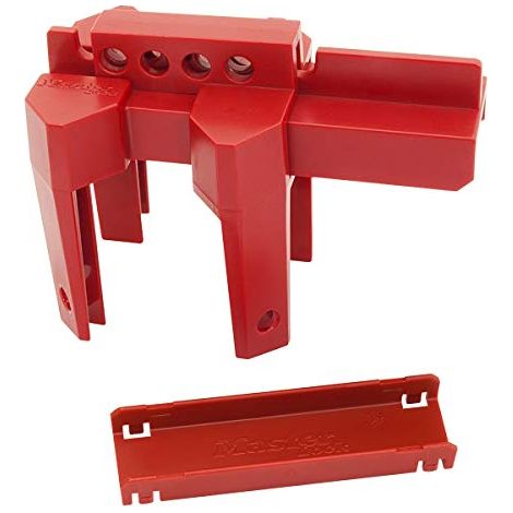 Masterlock Blocco per valvola a sfera con 4 gambe plastica (1/4)