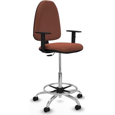 Piqueras y Crespo B1D05RP Bürostuhl Braun Höhenverstellbar