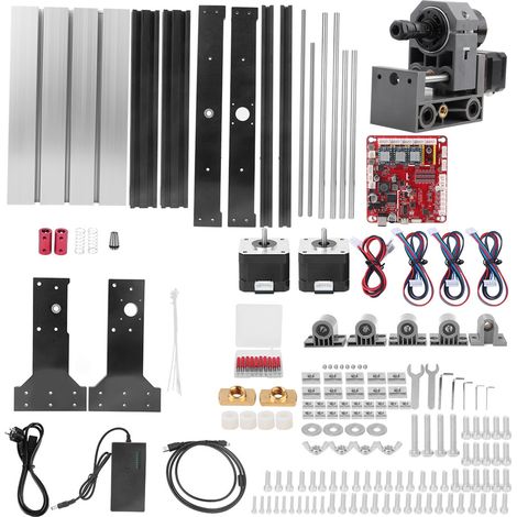 Lot 3018 Pro Mini Machine de Gravure CNC DIY Kit Défonceuse pour Bois Plastique Acrylique 110-240V (1/5)