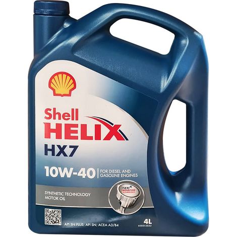 Shell Helix HX7 10W-40 4L Olio Motore Protezione Motore