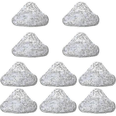 Lingettes de rechange AURA compatibles avec les chiffons pour nettoyeur vapeur H2O Mop X5 et Shark Mop. (1/5)