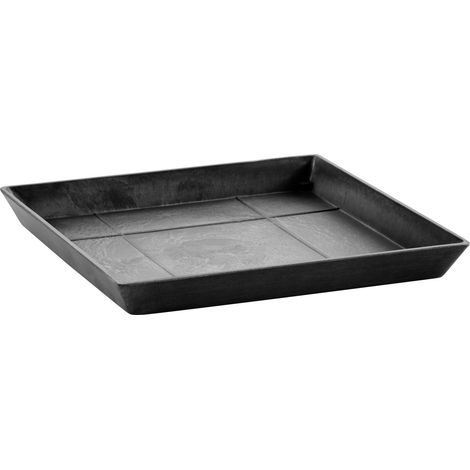 Ecopots Untersetzer dunkelgrau 28 x 28 cm