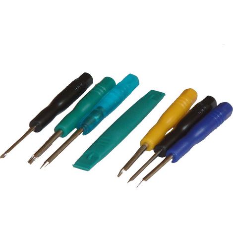 vhbw Torx Schraubenzieher Set kompatibel mit Apple iPod Smartphone