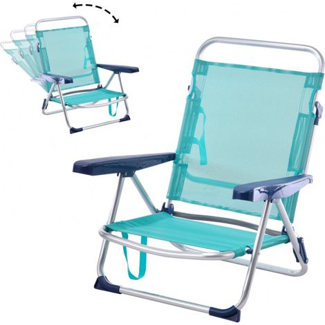Silla Playa Plegable y Convertible en Hamaca (1/5)