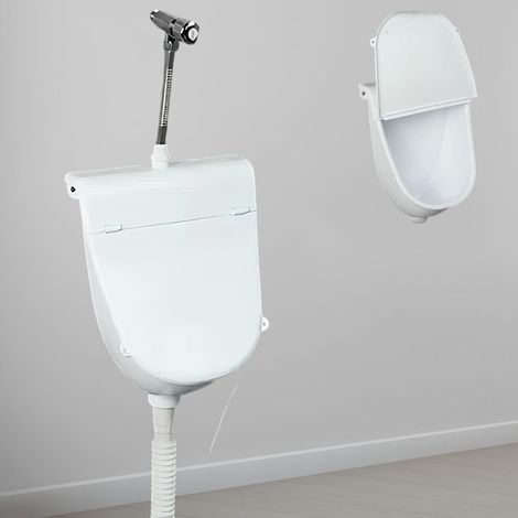 Plastic Urinario with Lid Male Wall Mounted Urinary (1/5)
