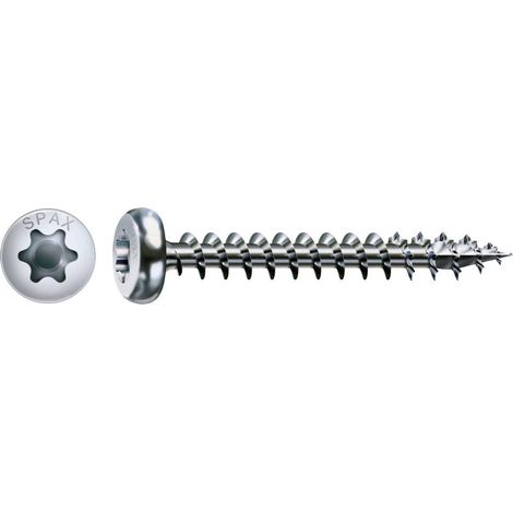 SPAX 0201010400165 Vite da legno 4 mm 16 mm T-STAR plus Acciaio WIROX 1000 pz.