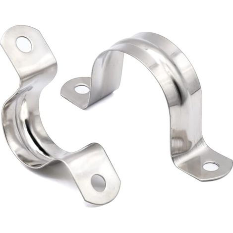 U-Tube Hose Clamps - Stainless Steel 304 - For Fixing Diameter 50 mm U-Tube Hose Clamp Ring (1/5)