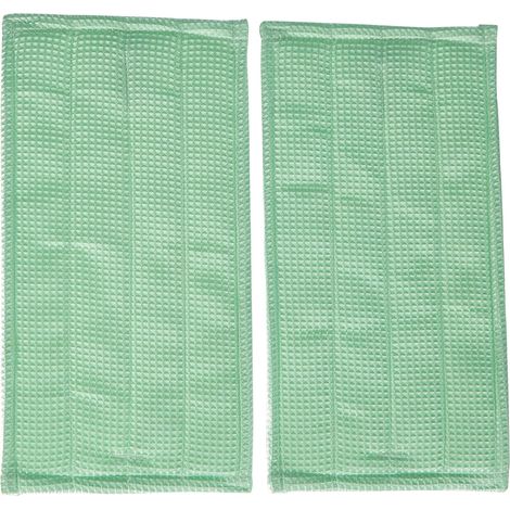 Set mit 4 kompatiblen, weichen Mikrofasertüchern für Hartböden (Kobold Pulilava SP600, SP600S, VK7S).