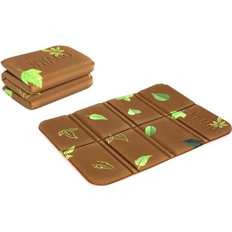 Tapis pique-nique - HAWUJ - pliable portable frais resistant humidite motif feuille (1/5)
