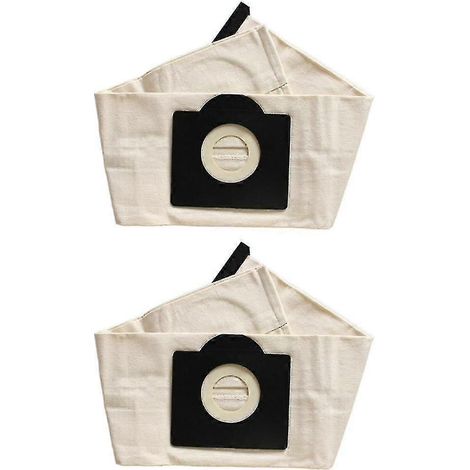 2 sacs filtrants lavables pour aspirateur WD3 Premium (pièce détachée pour aspirateur) (1/5)